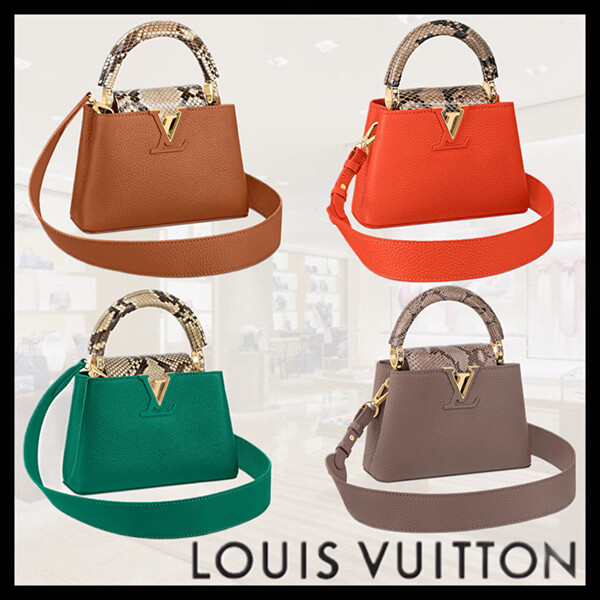 日本未入荷!ルイヴィトン カプシーヌコピー MINI パイソン N99387